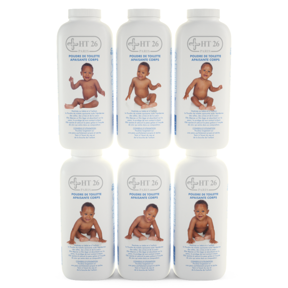 Poudre de toilette bébé