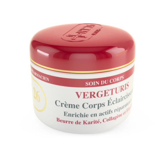Crème corps éclaircissante Vergeturis