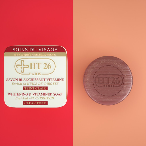 Lightening Soap enriched with carrot oil
