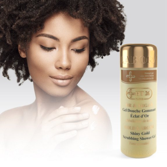 -Scrubbing Shower Gel Gold & Argan-