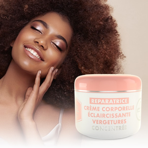 - Crème Corps Éclaircissante Vergetures -