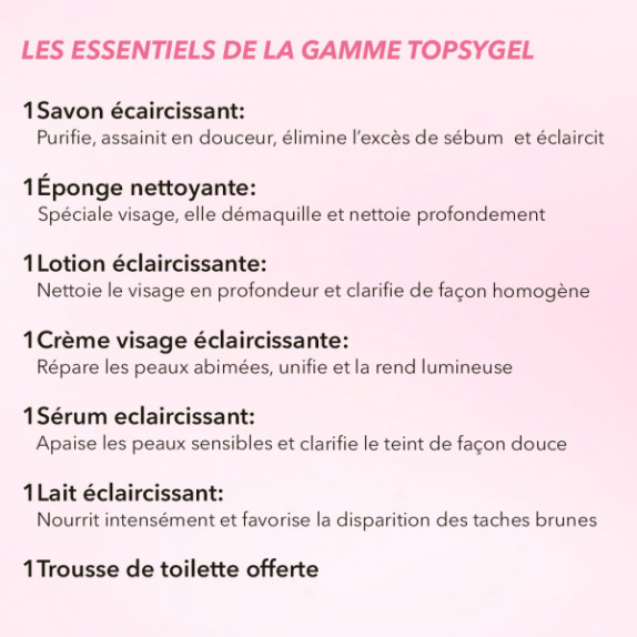 - Coffret Topsygel -