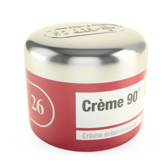 Crème pot 90 corps