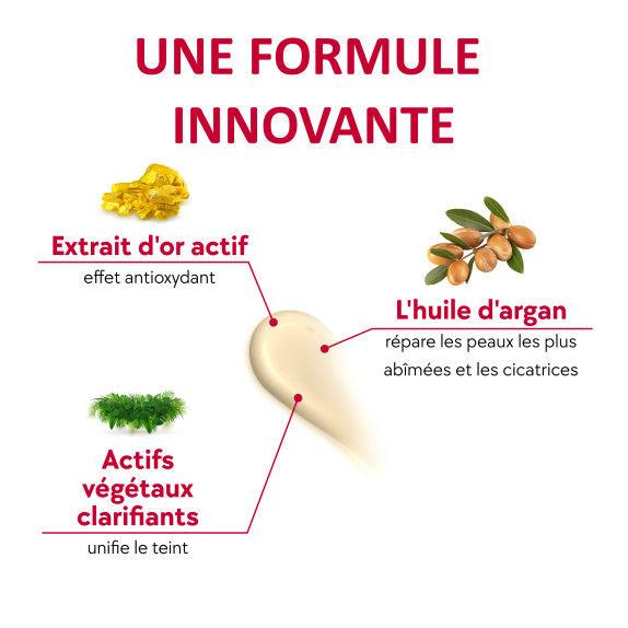 °Crème Corps Éclaircissante Or Et Argan°