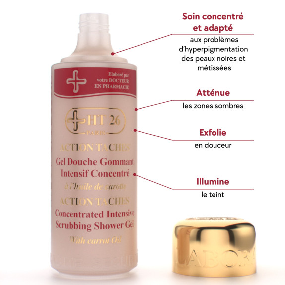 Gel Douche Gommant Action Taches