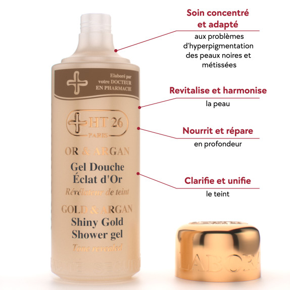 Gel Douche Or Et Argan