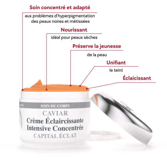 Crème Corporelle Éclaircissante Caviar