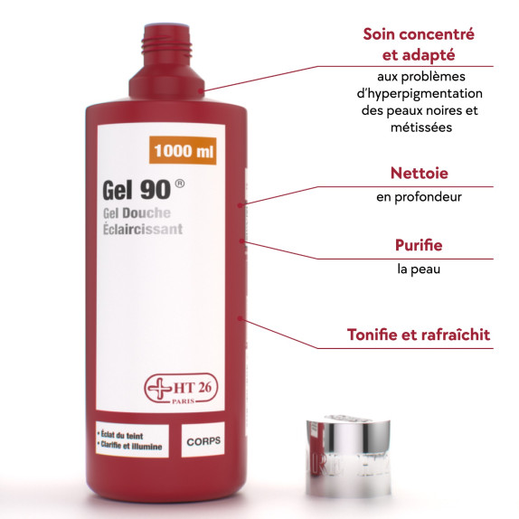 Gel Douche Éclaircissant 90