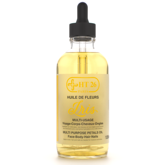 Iris Flowers Petals Oil