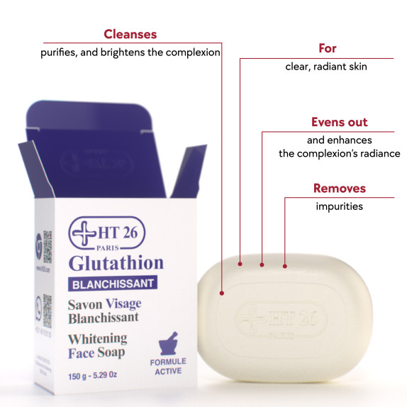 Glutathione Whitening Face Soap