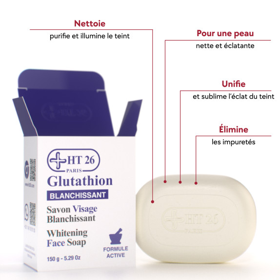 Glutathione Whitening Face Soap