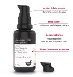 Contour Des Yeux Blanchissant Au Glutathion