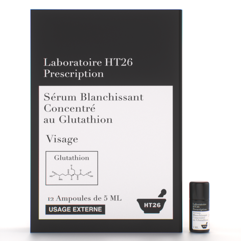 ht26 prescription glutathione whitening serum sérum blanchissant glutathion pour peaux noires/métisses✓ IV Drip Therapy for