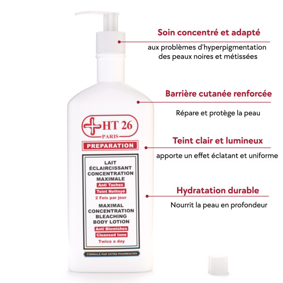 Lait Éclaircissant Concentration Maximale