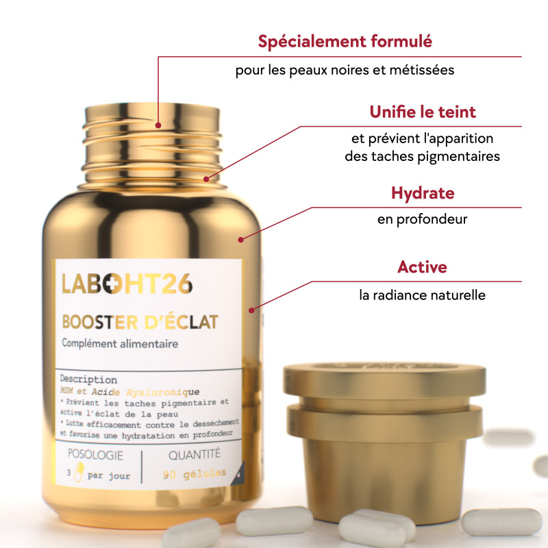 gélules glutathion ht26 Glow Booster Gelules slow cellular damage