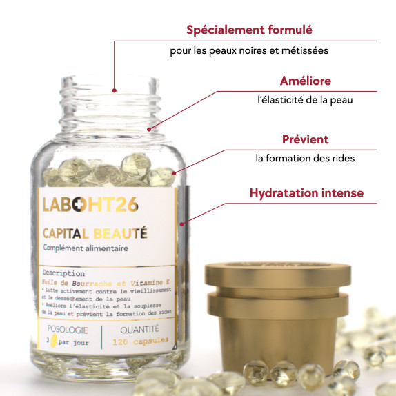 2 Capsules À L'Huile De Bourrache + 1 offert
