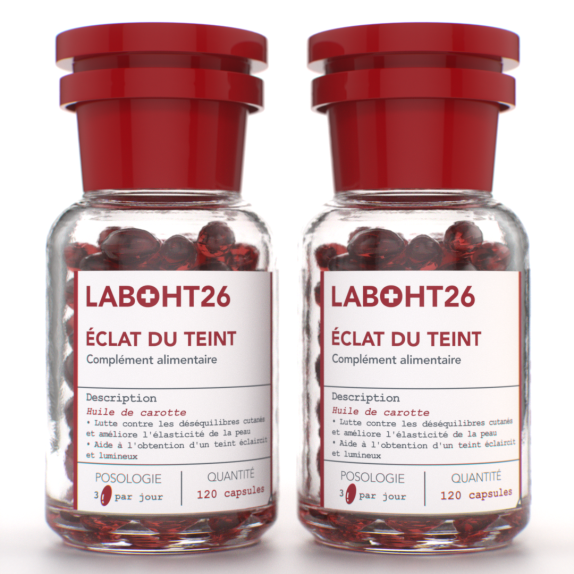 2 Capsules À L'Huile De Carotte + 1 offert