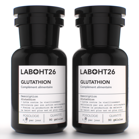 2 Glutathion Gélules Éclaircissantes + 1 offert