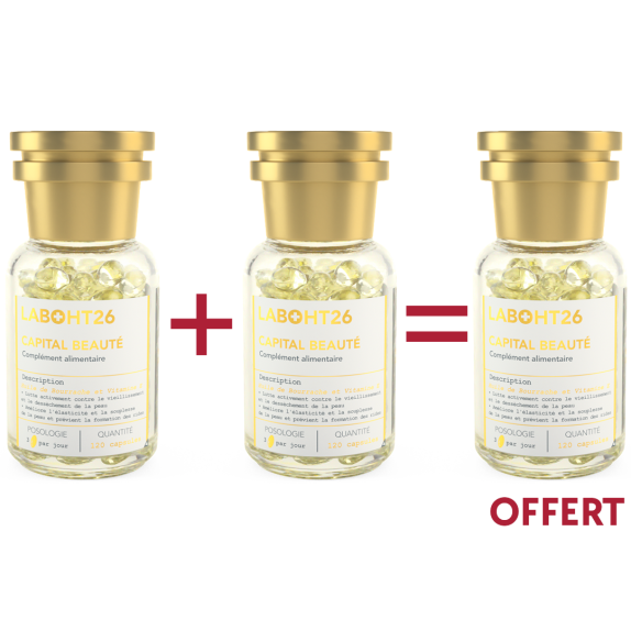 2 Capsules À L'Huile De Bourrache + 1 offert