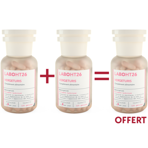 2 Capsules Vergeturis + 1 offert