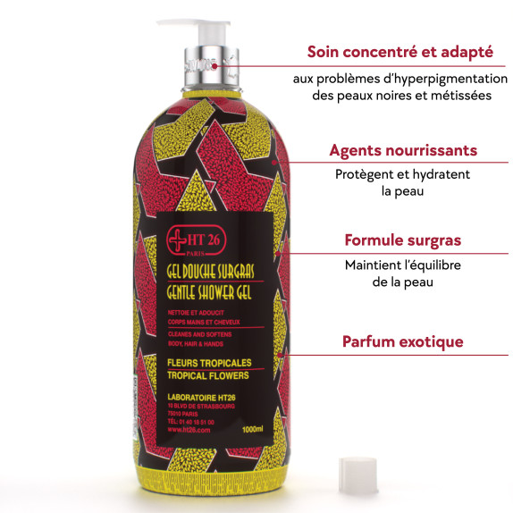 Gel Douche Surgras Fleurs Tropicales
