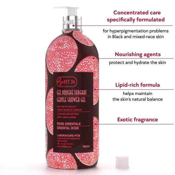 Gel Douche Surgras Rose Orientale