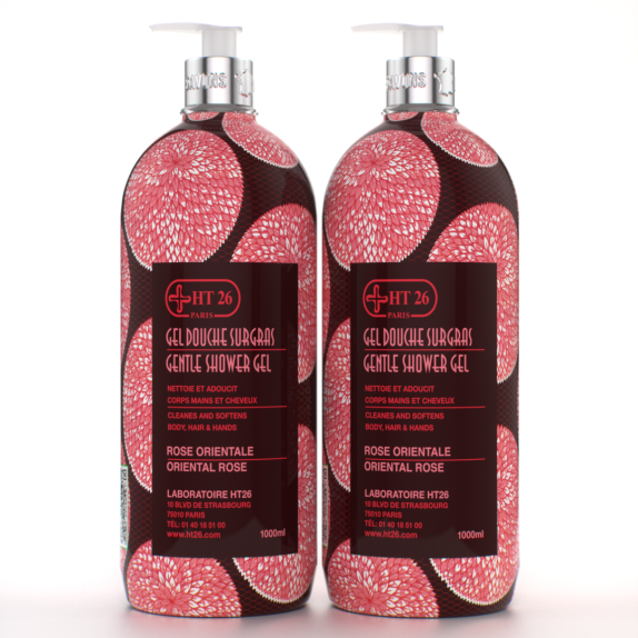 Gel Douche Surgras Rose Orientale