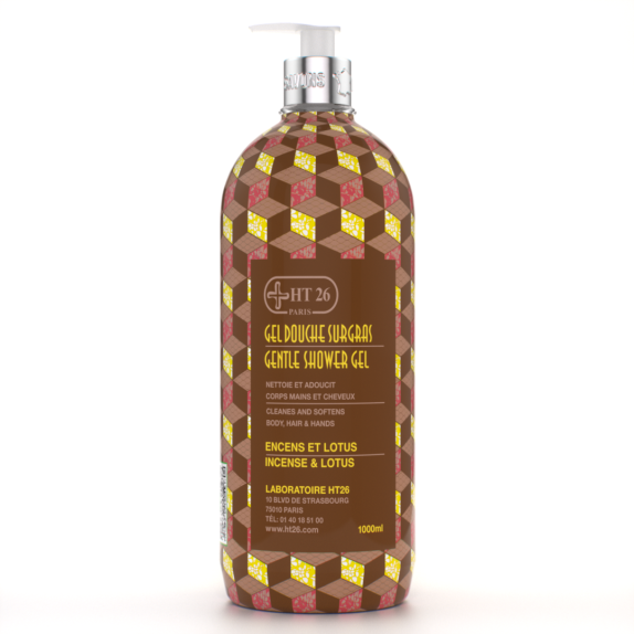 Shower Gel with Incense & Lotus