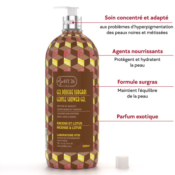 Gel Douche Surgras Encens & Lotus