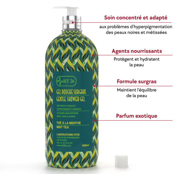 Gel Douche Surgras Thé à la Menthe
