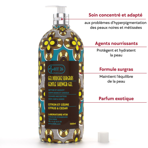 Gel Douche Surgras Citron Cèdre