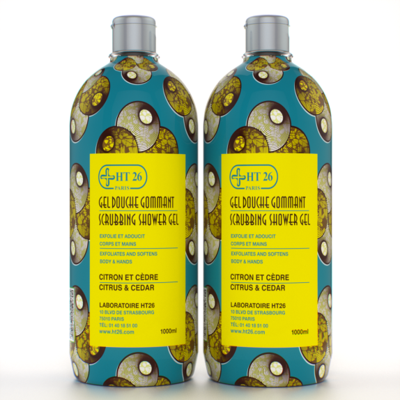Gel Douche Gommant Citron & Cèdre