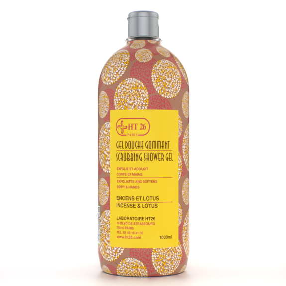 Gel Douche Gommant Encens & Lotus