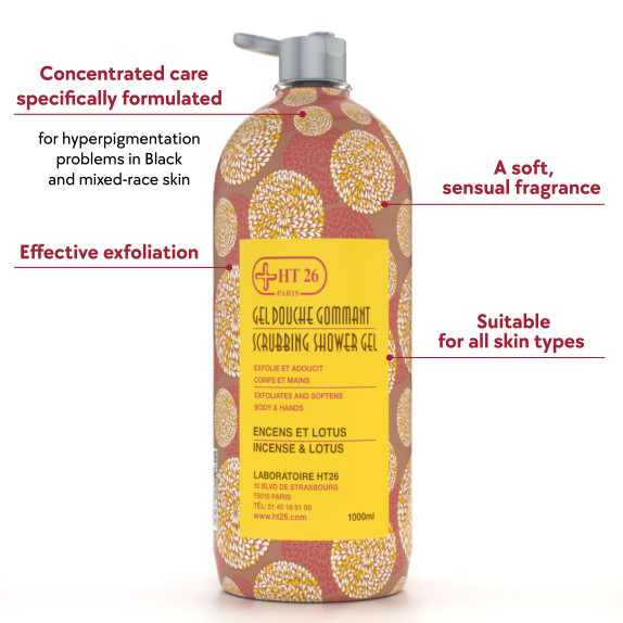 Gel Douche Gommant Encens & Lotus