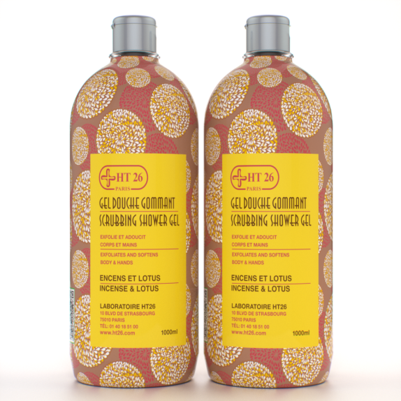 Gel Douche Gommant Encens & Lotus