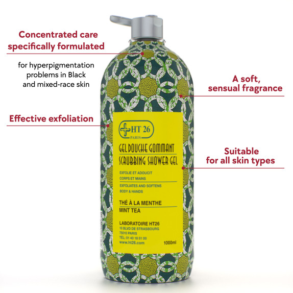 Gel Douche Gommant Thé à la Menthe