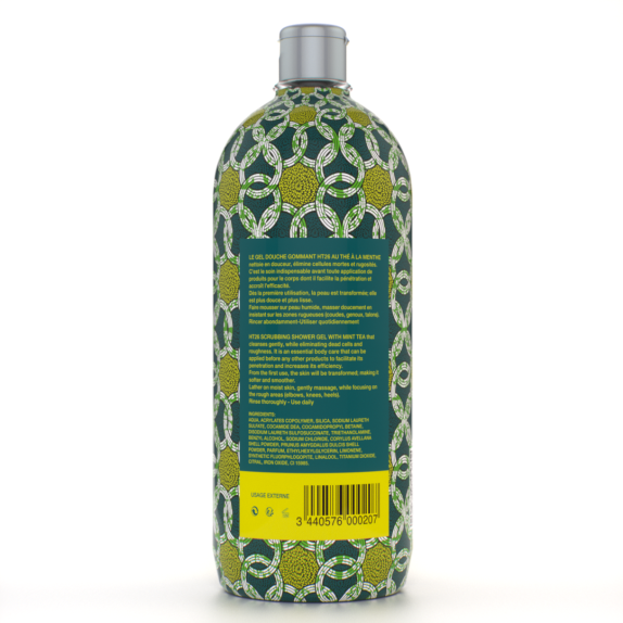 Gel Douche Gommant Thé à la Menthe