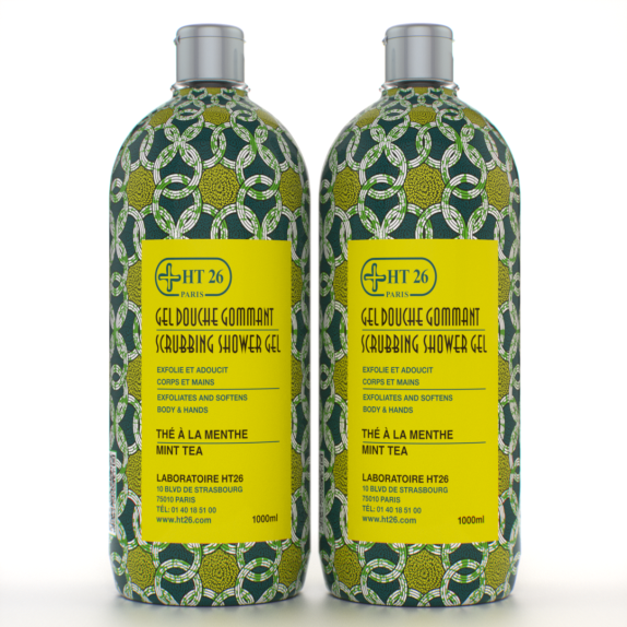 Gel Douche Gommant Thé à la Menthe