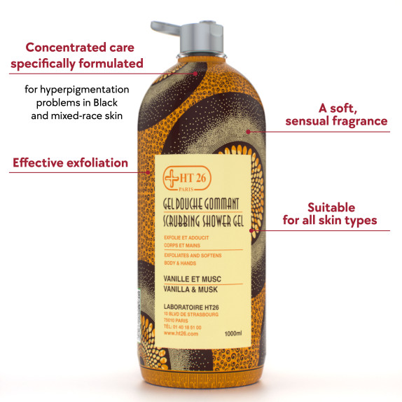 Gel Douche Gommant Vanille & Musc