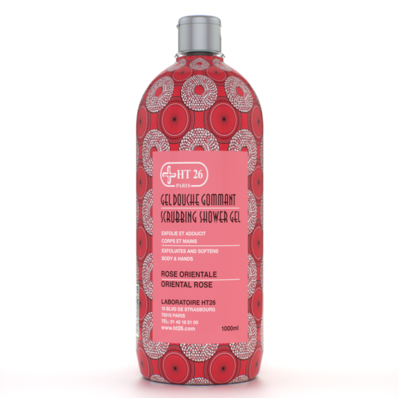 Gel Douche Gommant Rose Orientale