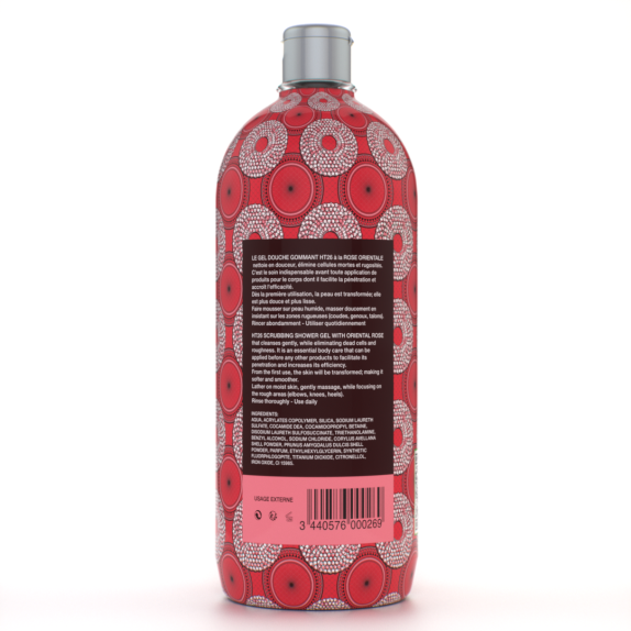 Gel Douche Gommant Rose Orientale