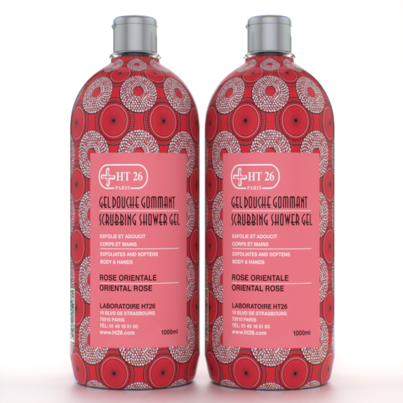 Gel Douche Gommant Rose Orientale