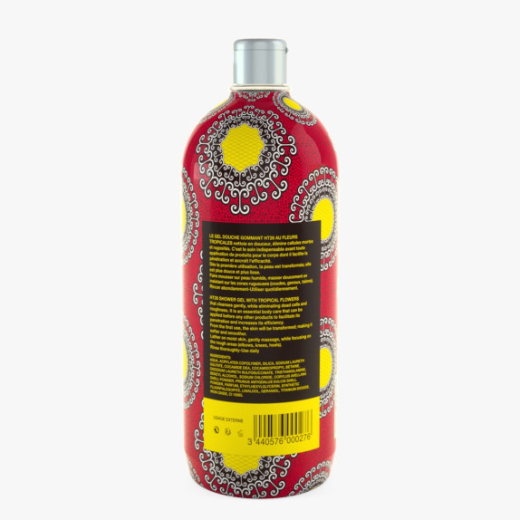 Shower Gel Scrub Tropical Flowers